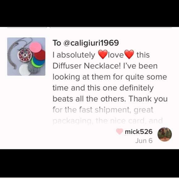 New! Aromatherapy Oil Diffuser Yoga Necklace - Picture 7 of 7